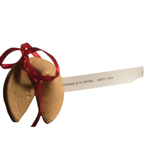 Hallmark: Personalized For You - Fortune Cookie - St Louis Expo - 1994 Ornament - Picture 4 of 5